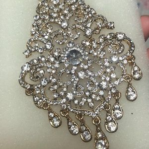 Side heads piece for wedding